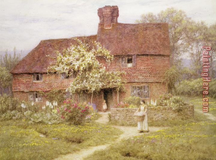 Helen Allingham Rose Cottage